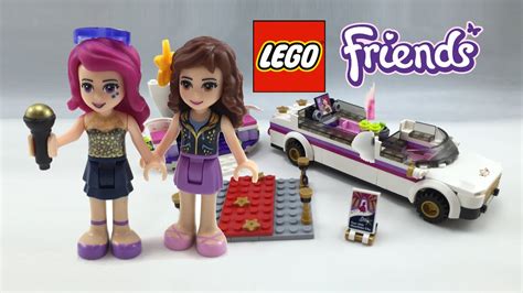 Lego Friends Pop Star Limousine Set Review 41107 Youtube