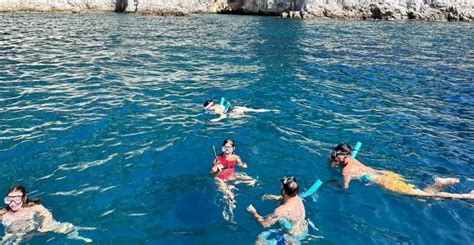 Vanuit Positano Halve Dag Rondvaart Snorkelen Langs De Amalfikust