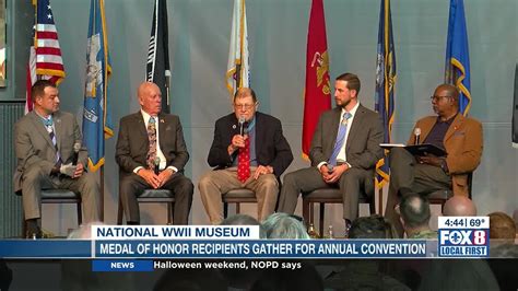 Medal Of Honor Recipients Gather At New Orleans National World War Ii