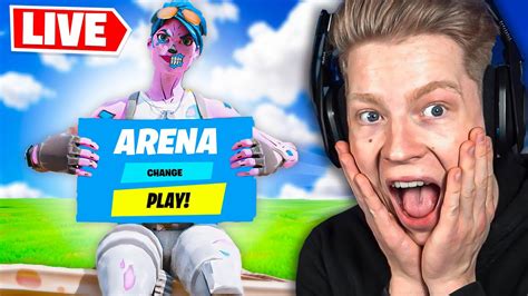 Ik Speel ARENA In FORTNITE Nederlands YouTube