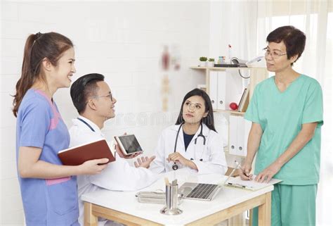 Doctor and Nurse Medical Team Stock Image - Image of people, nurses ...