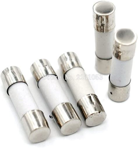 Lvtfco 10pcs Slow Blow Fuse 12a 250v Ceramic Fuse 5 20mm Fuse T12a 250v Without