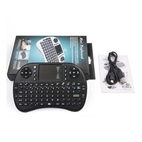 Mini Teclado Wireless Touch Para Celular Pc Android Tv Smart