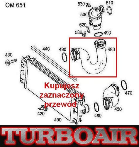 Mercedes Benz Oe Mercedes Sprinter Rura Waz Turbo Interkulera