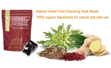 Amazon Herbal Foot Cleansing Soak Beads Botanical Cleansing Foot