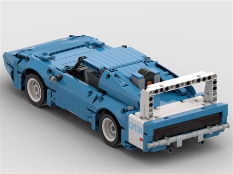 Lego Moc Dodge Charger Daytona 1969 Pf By Cyborg Samurai Rebrickable Build With Lego