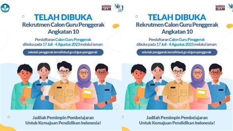 Cara Daftar Rekrutmen Calon Guru Penggerak Angkatan Berikut Dokumen