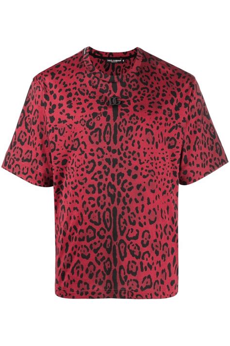 Dolce And Gabbana Leopard T Shirt Clothing From Circle Fashion Uk