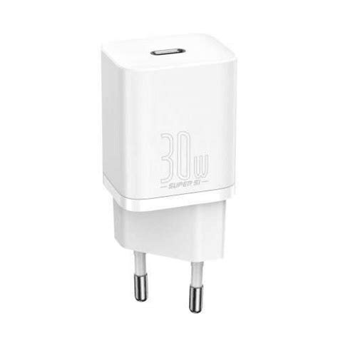 Baseus Adapter Hi Ni Polnilec V Super Si Quick Charge W Vhod Type