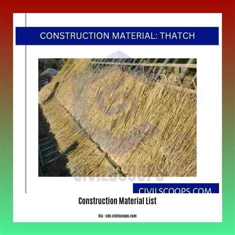 Comprehensive Construction Material List: A Guide to Materials for ...