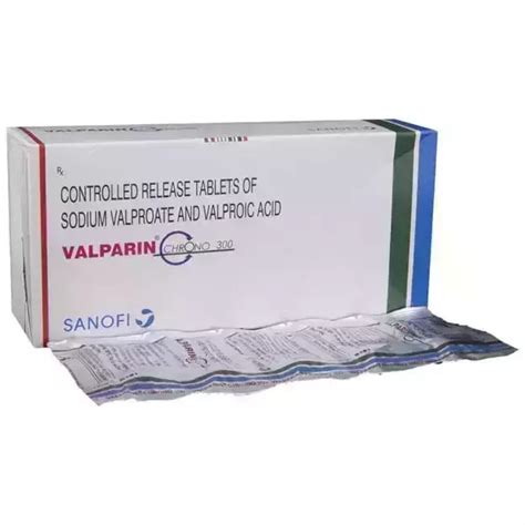 valparin chrono cr  tablet  price dosage side effects