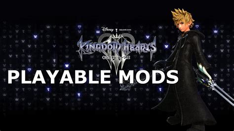 Pc Roxas Playable Character Mod Showcase Kingdom Hearts K