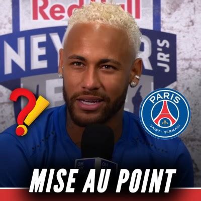 Journal Du Foot MERCATO La Grosse Mise Au Point De NEYMAR Un