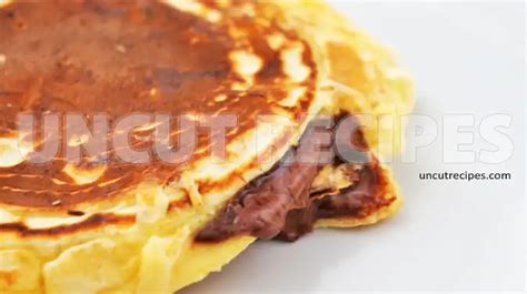 Nutella Filled Pancakes Recipe | Nutella Recipes | Uncut Recipes