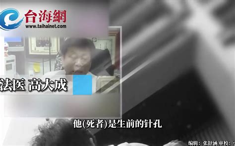 鉴定报告出，死因符合高处坠落 与法医高大成推测相左 无毒物反应 台海网 台海网 哔哩哔哩视频