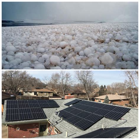 Hail Damage On Solar Panels Prevention And Mitigation Are Solar