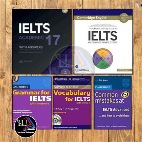 Paket Khusus 5 Cambridge For IELTS IELTS 17 With CD Lazada Indonesia