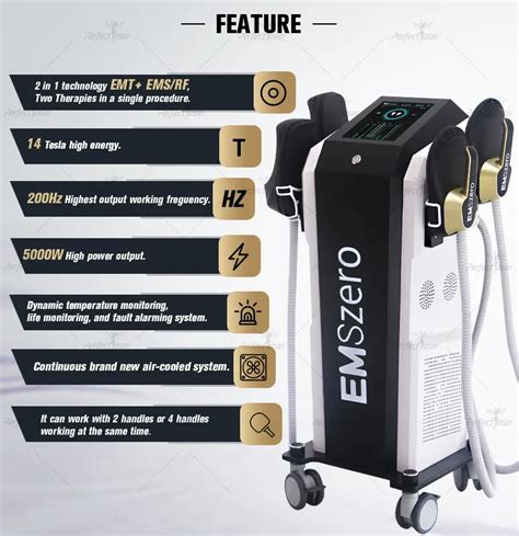 Emszero Body Slimming Machine Ems Electromagnetic Muscle Stimulator