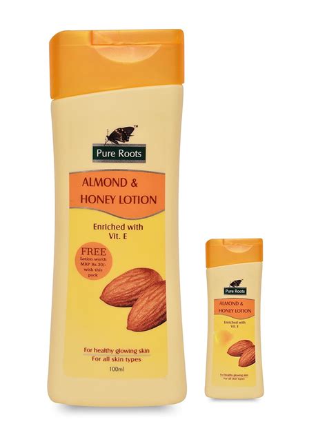 Buy Pure Roots Body Lotion 100ml Pack Of 2 Almond Honey Online At