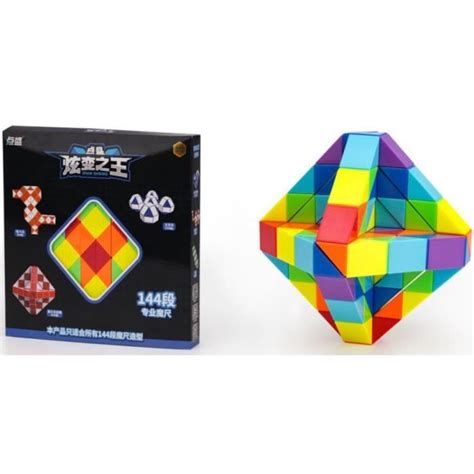 N Uds Cube De R Gle Serpent Magique Puzzle Anti Stress Rapide