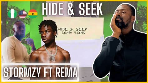 Stormzy And Rema Hide And Seek Remix Reaction Youtube