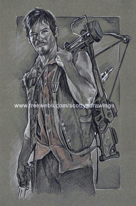 The Walking Dead Daryl Dixon 2013 Wip By Scotty309 On Deviantart