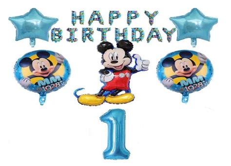 Mickey Mouse Balloon Set 1 Year | Shop Today. Get it Tomorrow ...