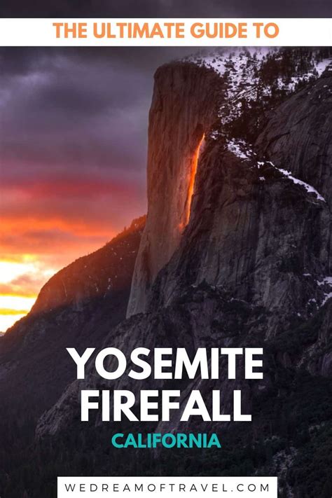 Yosemite Firefall - EVERYTHING You Need To Know About Horsetail Fall's ...