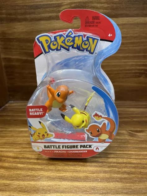 Pokemon Battle Figure Pack New Charmander And Pikachu Eur