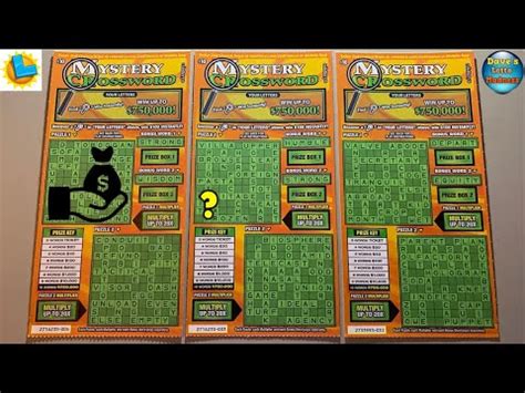 K Prize Scratch Offs Mystery Crossword Tickets California Lottery