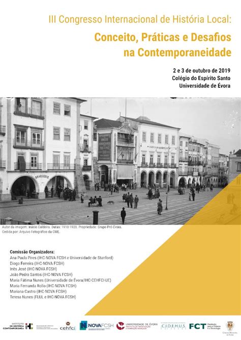 II Congresso Internacional de História Local Conceitos Práticas e