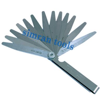 Feeler Gauges (Thickness Gauges) - Simrantools International