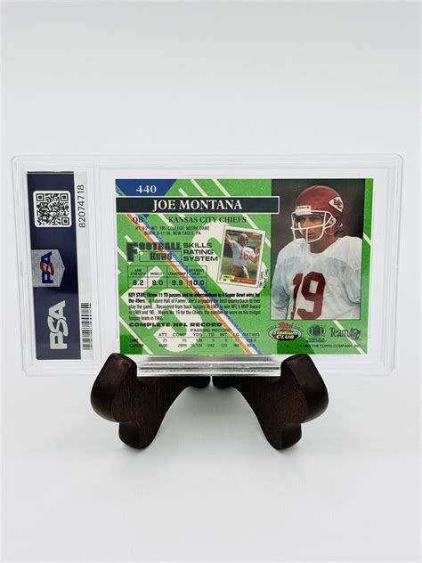 Topps Stadium Club Members Only Joe Montana For Sale Online