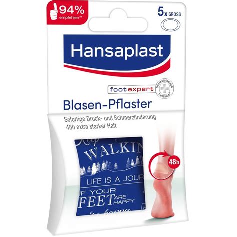 Hansaplast Blasenpflaster Gro St Ck Pzn St