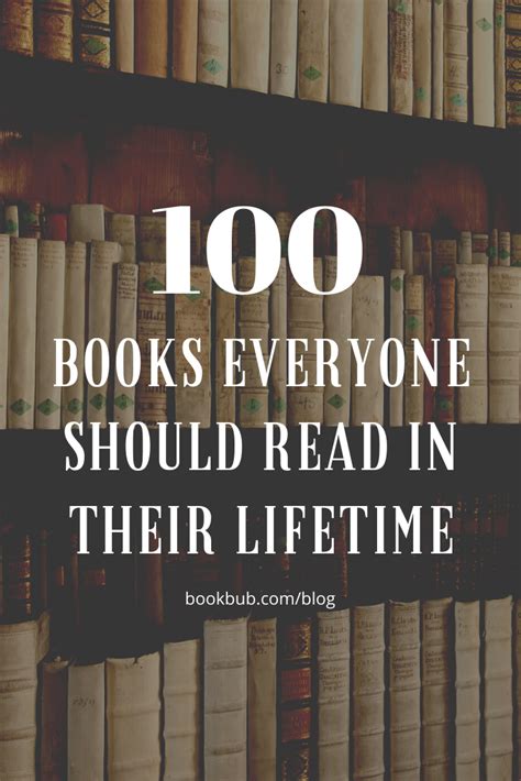 100 Books Everyone Should Read Printable List