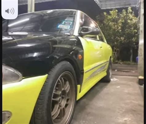 Proton Wira Saloon Sedan Aeroback Lancer Gsr Side Door Lower Skirt