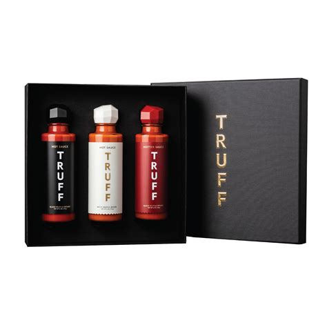 TRUFF Hot Sauce Variety Pack Gourmet Hot Sauce Set Of Original Hotter And Limited White