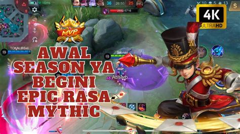 AWAL SEASON NI TIER KETEMU PARA EX MYTHIC RASA TIER ATAS JADINYA Mlbb