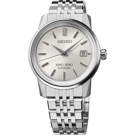 King Seiko KSK 6L Sunray Silver SJE089J1 Watch Francis Gaye Jewellers