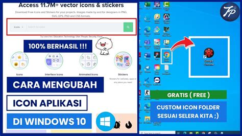 Cara Mengubah Icon Aplikasi Di Laptop Atau PC Windows 10 Ubah Icon