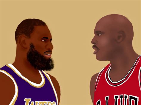 Who Is The Goat Lebron Or Mj The Ticker