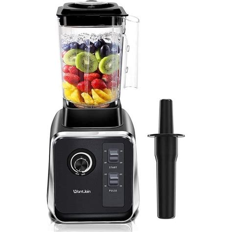 WantJoin Blender Smoothie Mixeur Puissant Mixeur Multifonction