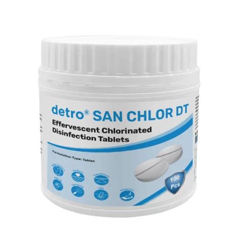 Désinfectant pour sols et surfaces Detro San Chlor DT Detro