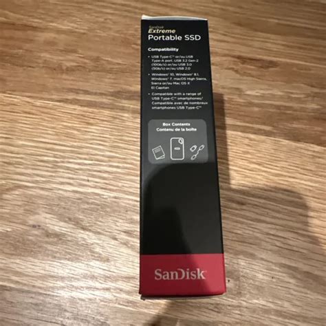 Sandisk Extreme Tb Usb C Portable External Ssd Sdssde T G