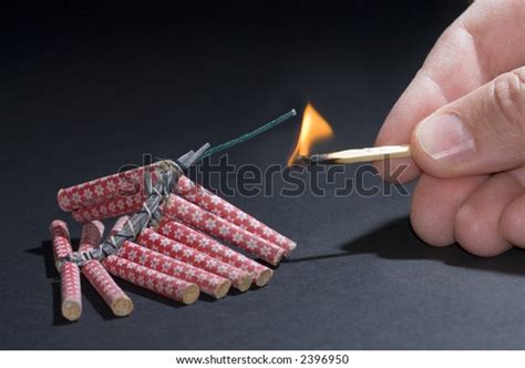 Fireworks Lit Flame Match 01 Stock Photo (Edit Now) 2396950