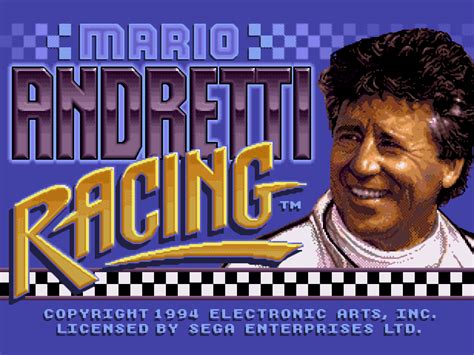 Mario Andretti Racing Download - GameFabrique