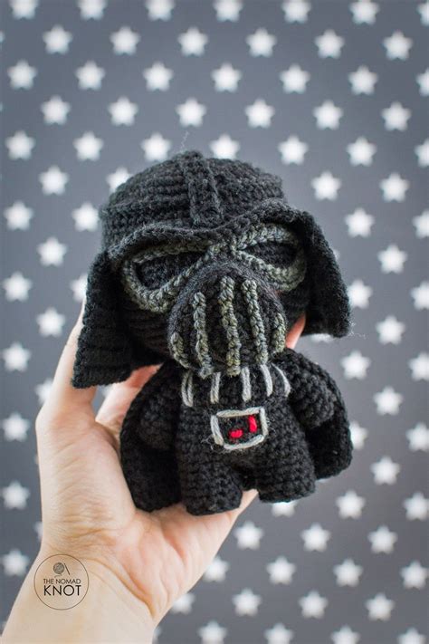 Darth Vader Kid Crochet Pattern Star Wars Amigurumi Toy Etsy France