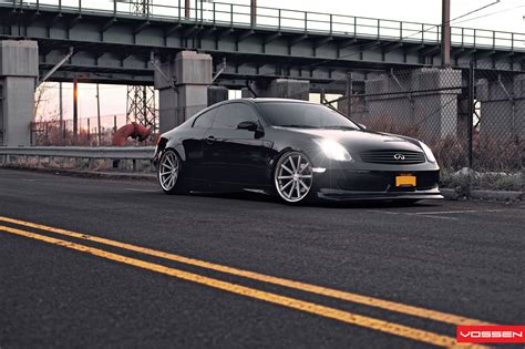 Stunning Blacked Out Infiniti G35 Goes Low — Gallery