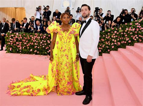 Serena Williams And Alexis Ohanian From 2019 Met Gala Red Carpet Couples