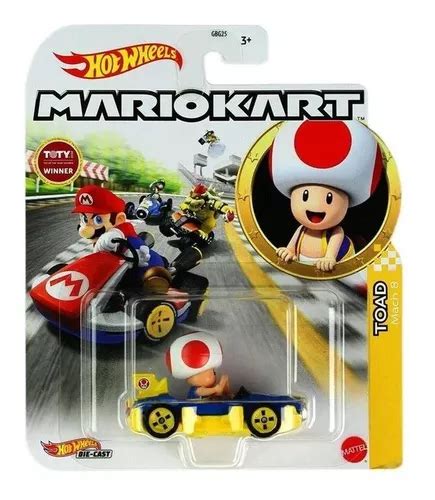 Carrinho Hot Wheels À Escolha Edição Mario Kart Mattel A Loja de